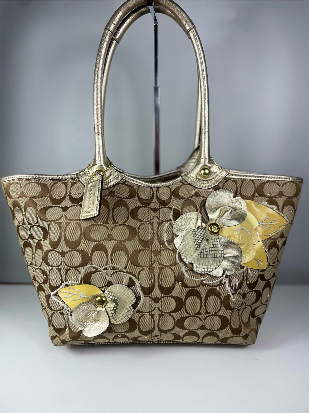 Coach Y2K Signature Bleecker Floral Tote- COA